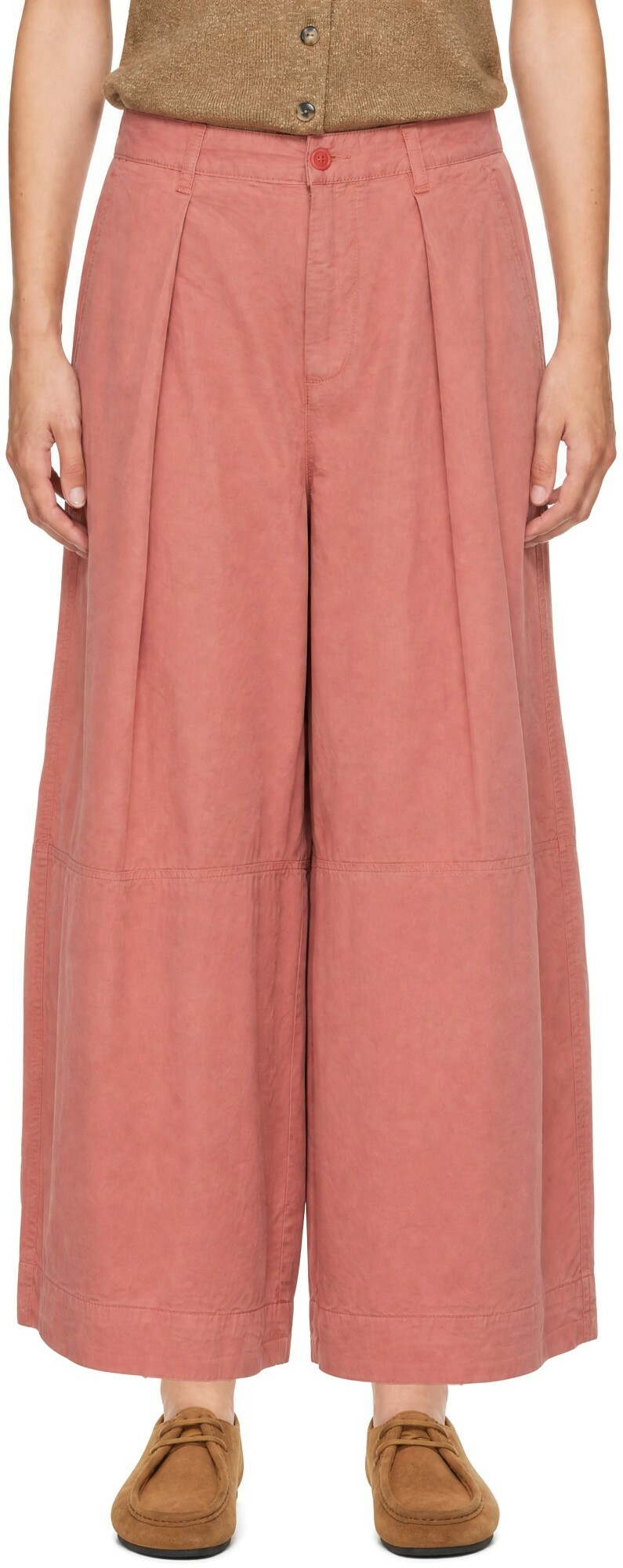 YMC Pink Deadbeat Trousers