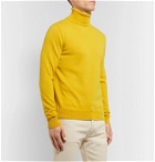 Ralph Lauren Purple Label - Slim-Fit Cashmere Rollneck Sweater - Yellow