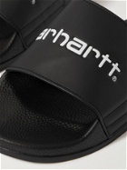 Carhartt WIP - Logo-Detailed Rubber Slides - Black