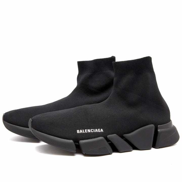 Photo: Balenciaga Men's Speed 2.0 LT Sneakers in Black