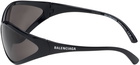 Balenciaga Black 90s Sunglasses