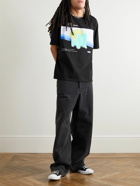 Loewe - Chia Elephant Printed Cotton-Jersey T-Shirt - Black