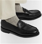 Grenson - Peter Leather Penny Loafers - Black
