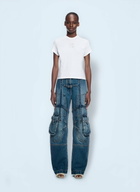 OFF WHITE Jewel Mini Arrow Fitted T-Shirt