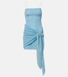 Oséree Lumière gathered minidress