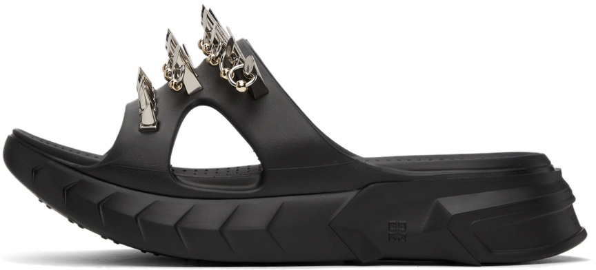 Givenchy black discount marshmallow sandals