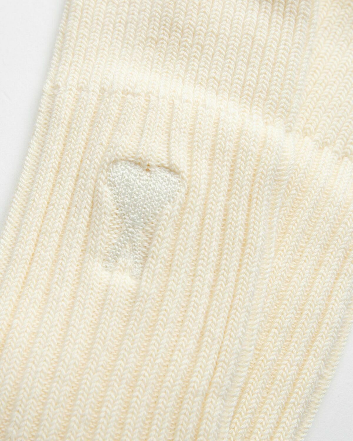 AMI Paris TWO TONE ADC SOCKS Beige Men