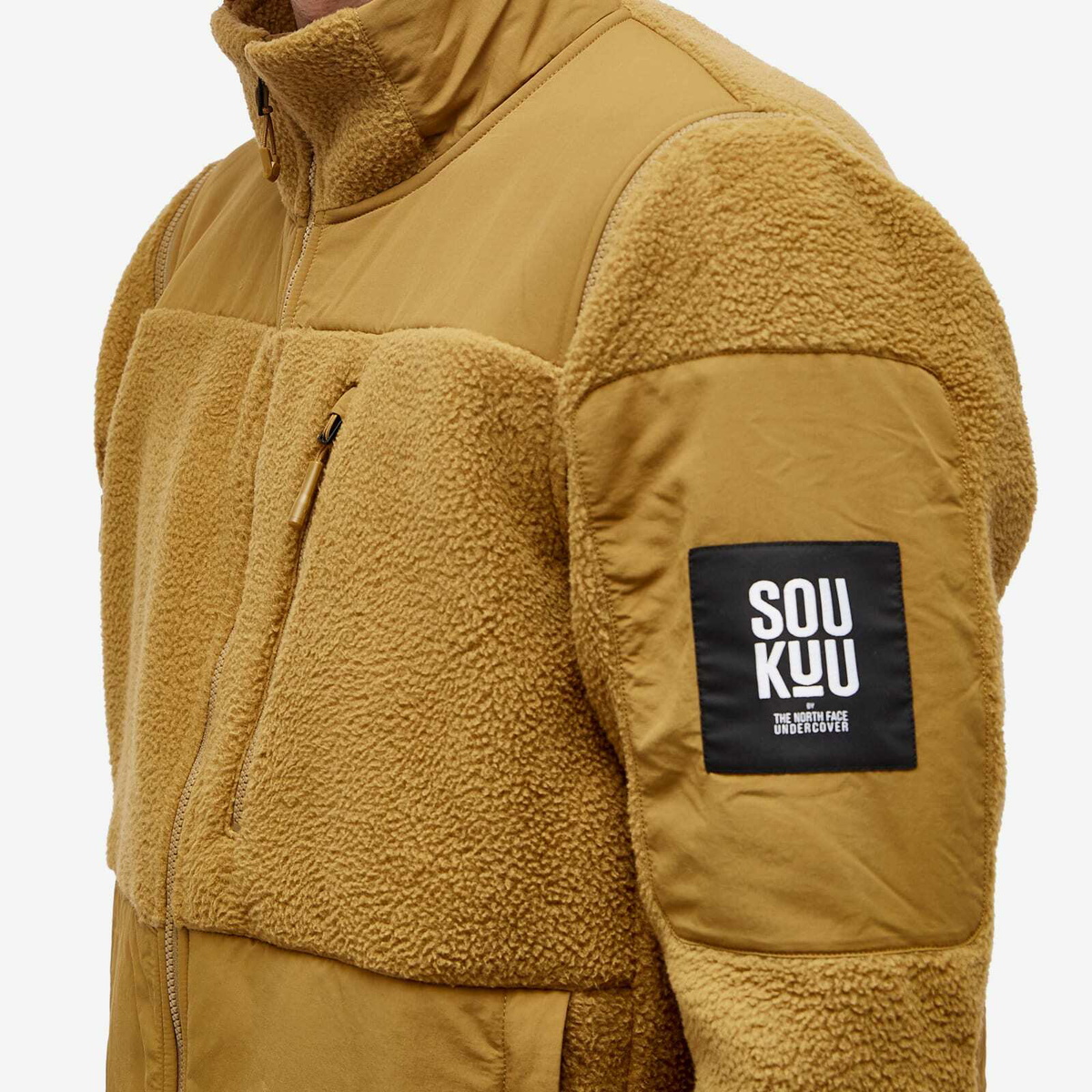 THE NORTH FACE ザ ノース フェイス x UNDERCOVER アンダーカバー ZIP-OFF FLEECE JACKET ジップ オフ フリース ジャケット Jaz The North Face X UNDERCOVER ZIP-OFF FLEECE JACKET Black