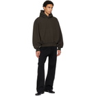 Fear of God Black Double Knit Flared Jogging Trousers