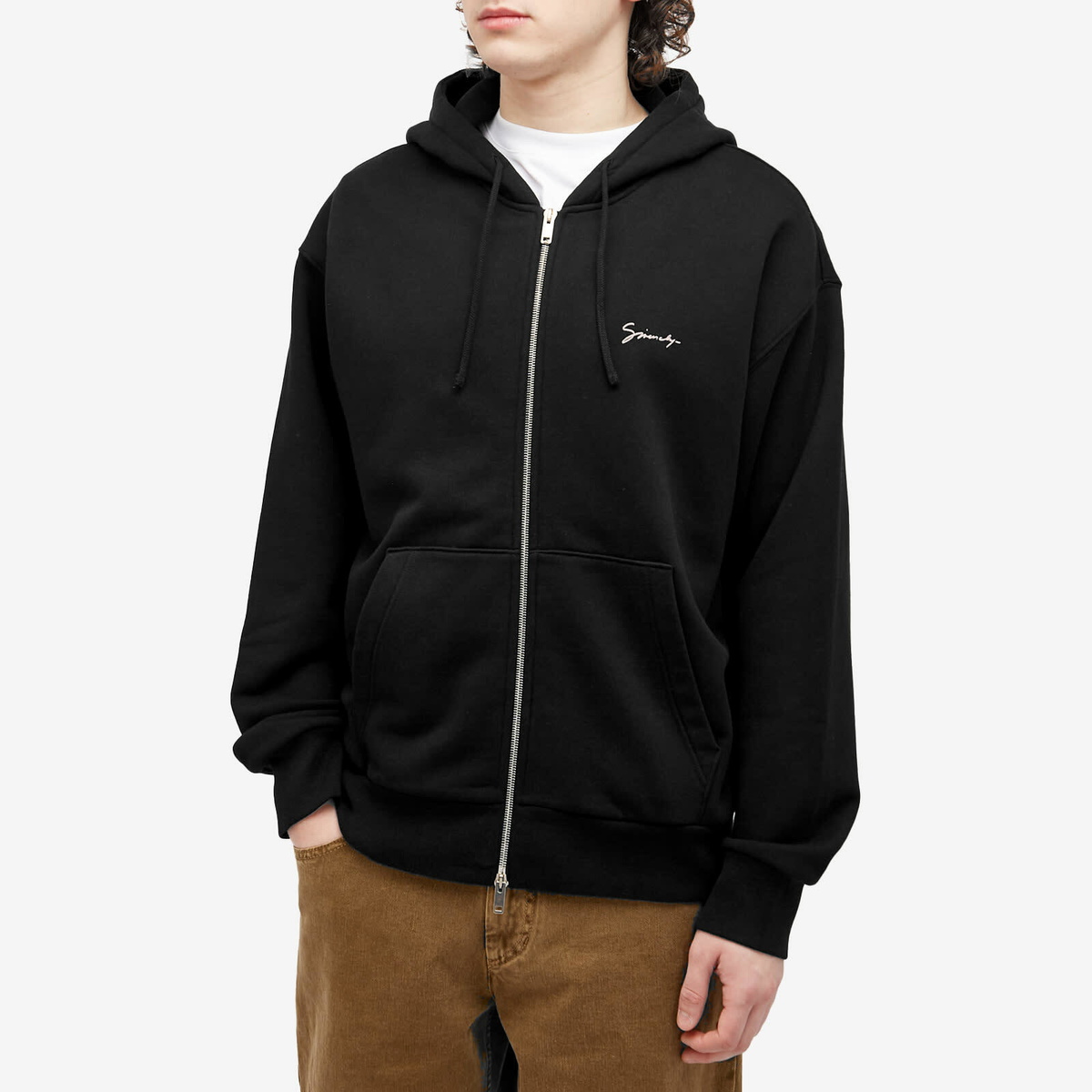 Givenchy Men's Boxy Fit Hoodie in Black Givenchy