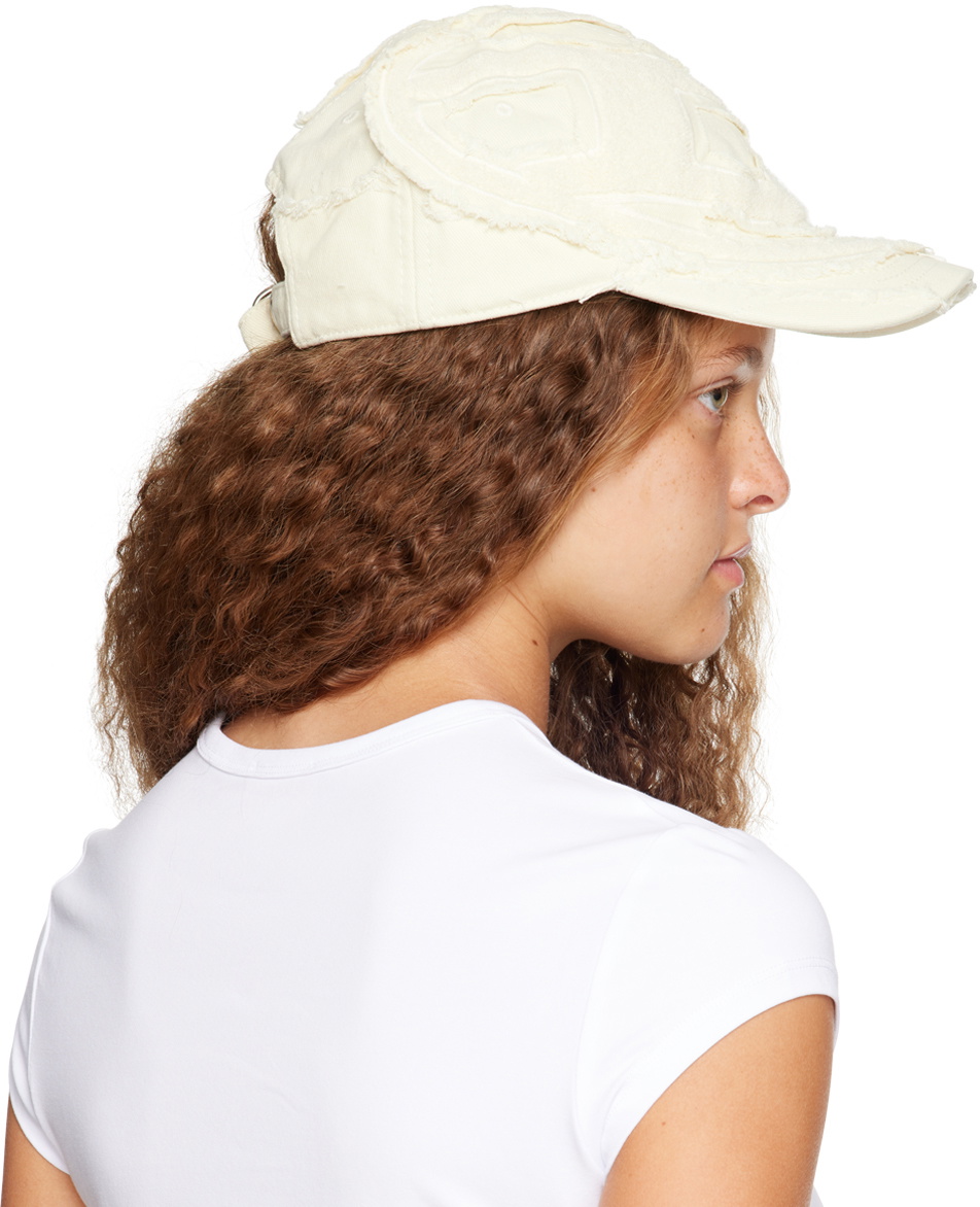 Diesel White C-Obi Cap
