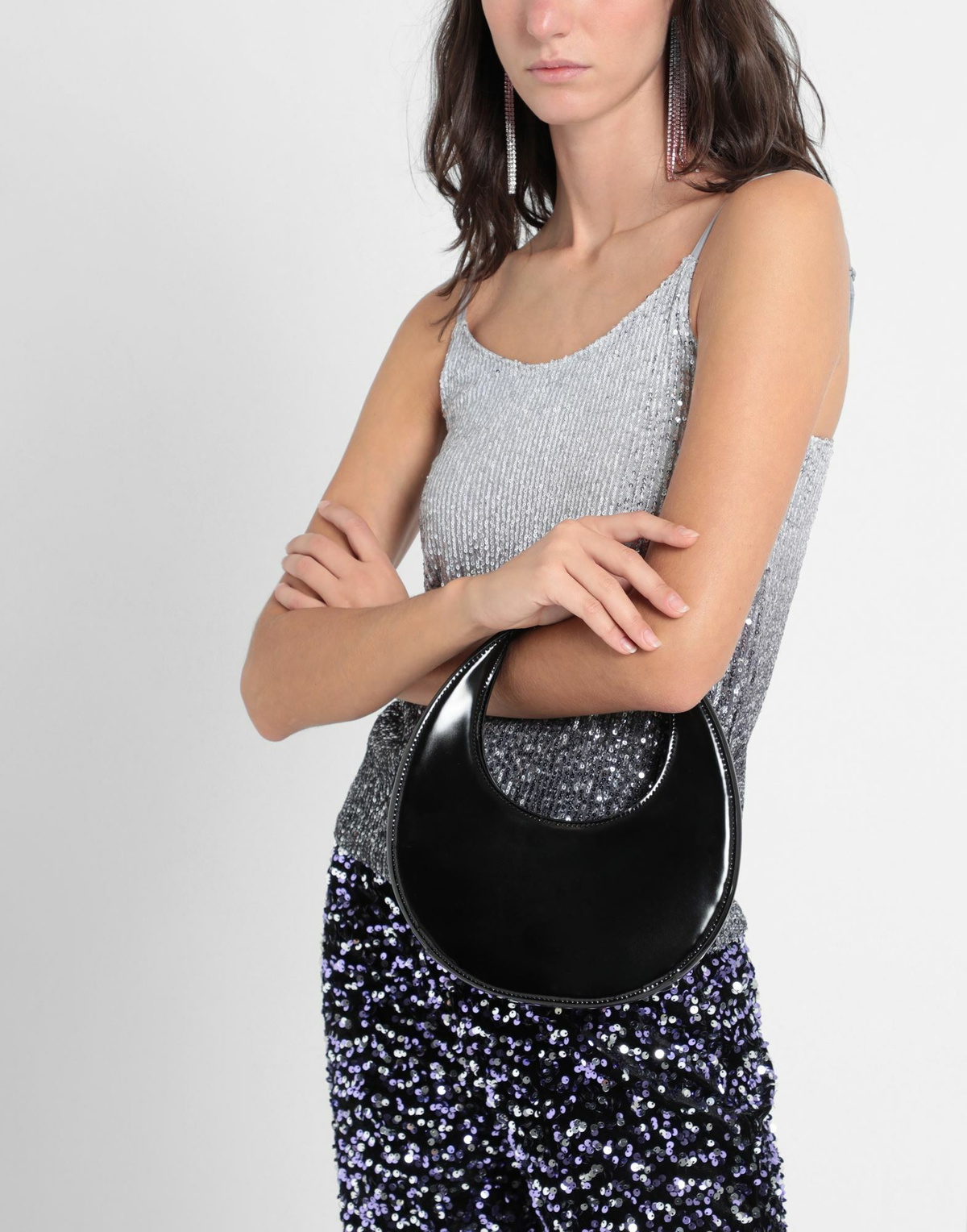 Staud Womens Handbag in Black
