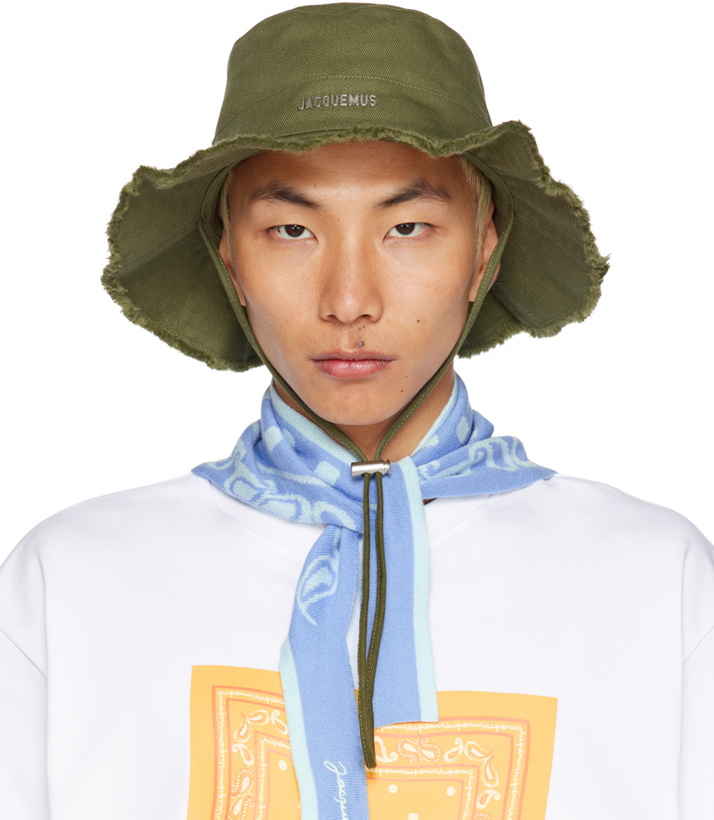 Photo: Jacquemus Khaki 'Le Bob Artichaut' Hat