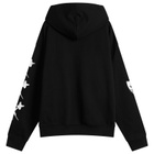 END. Devils Darts Team Zip-Hoodie in Washed Black