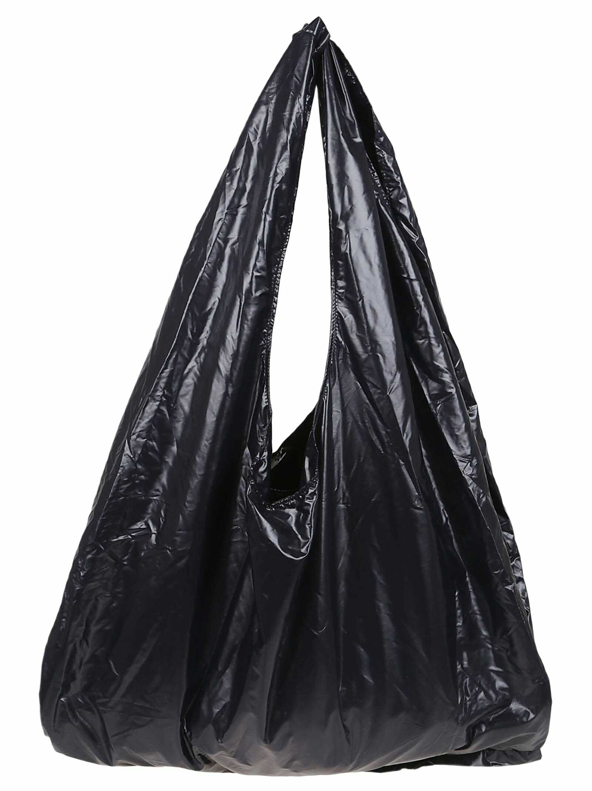 Fiorucci Black Nylon Cash &amp; Carry Print Hobo Bag
