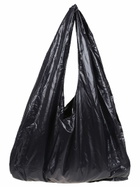 Fiorucci Black Nylon Cash &amp; Carry Print Hobo Bag