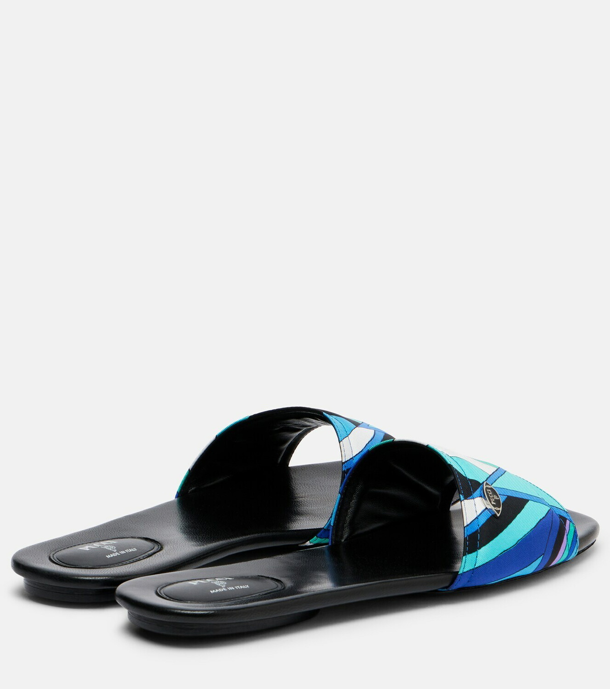 Pucci Yummy Iride twill slides