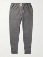 Oliver Spencer Loungewear - Slim-Fit Tapered Recycled Cotton-Blend Jersey Sweatpants - Gray