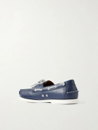 Polo Ralph Lauren - Merton Leather Boat Shoes - Blue