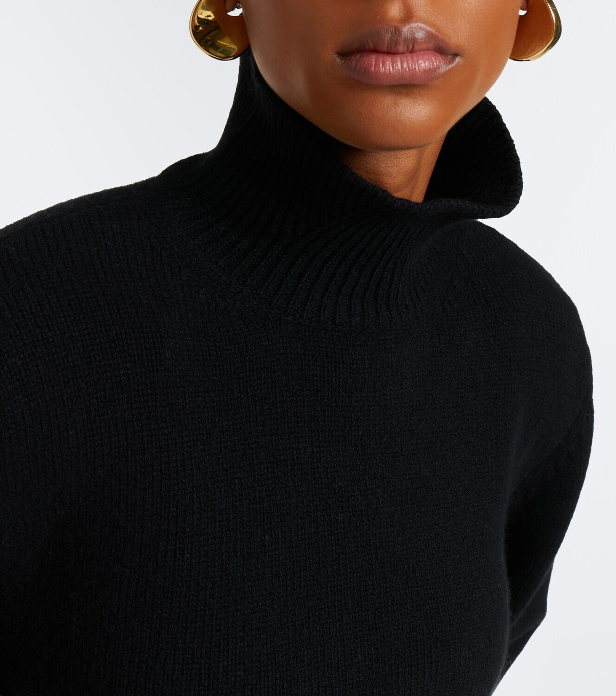 Róhe Wool and cashmere turtleneck sweater