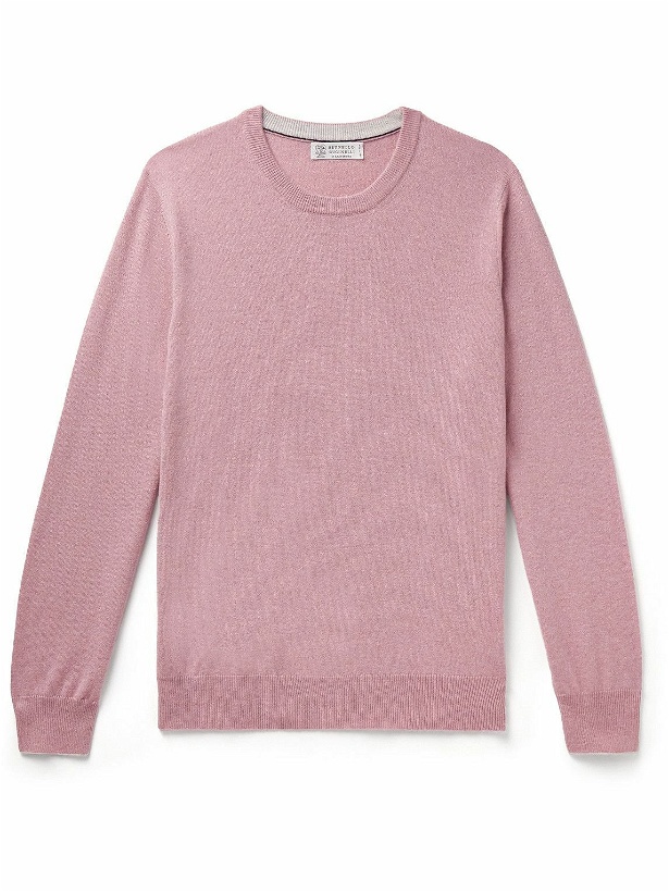 Photo: Brunello Cucinelli - Cashmere Sweater - Pink