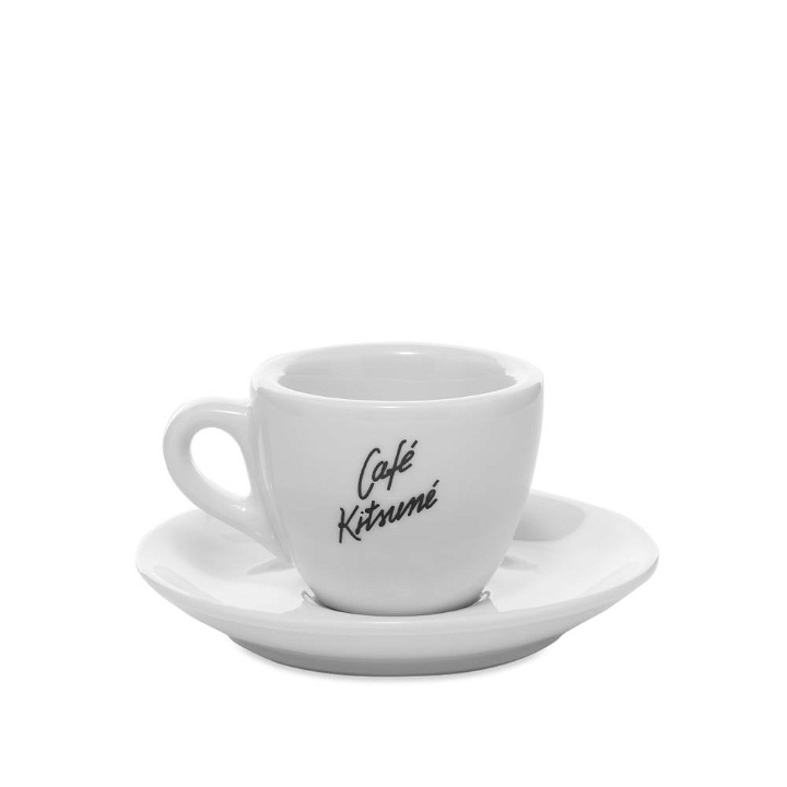Photo: Cafe Kitsuné Ceramic Cup & Saucer - S