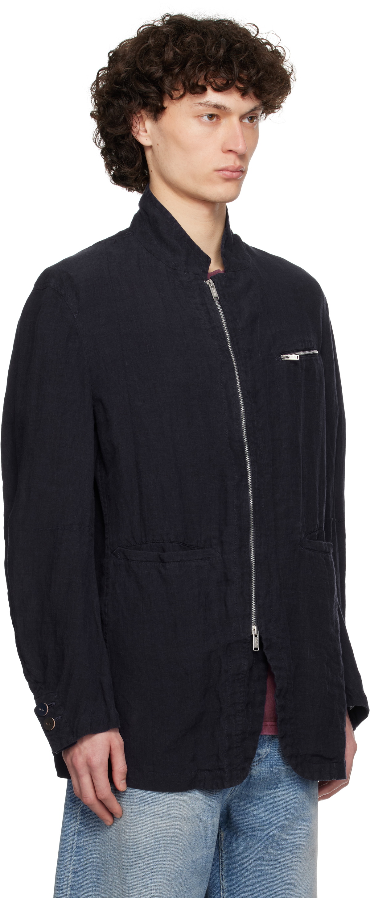 UNDERCOVER Navy UC1E4105 Blazer