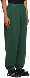 VETEMENTS Green Cotton Lounge Pants