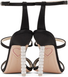 Sophia Webster Black Rosalind Heeled Sandals