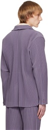 HOMME PLISSÉ ISSEY MIYAKE Purple Tailored Pleats 1 Blazer
