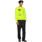 McQ Alexander McQueen Yellow Acid House Clean Sweatshirt