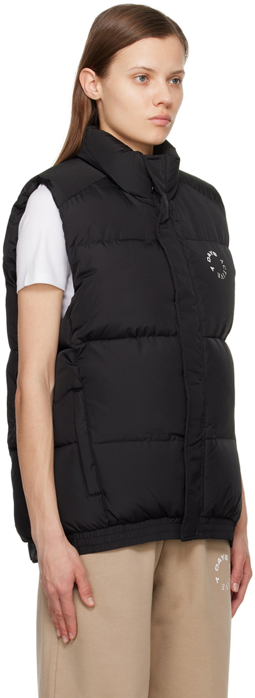 7 DAYS Active Black Weekend Puffer Vest