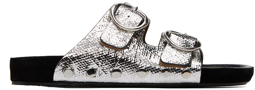 Isabel Marant Silver Lennyo Sandals Isabel Marant