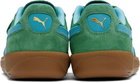 PUMA Green & Blue Palermo Vintage Update Sneakers