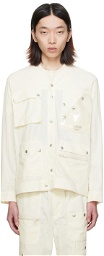 UNDERCOVER Off-White Press-Stud Jacket
