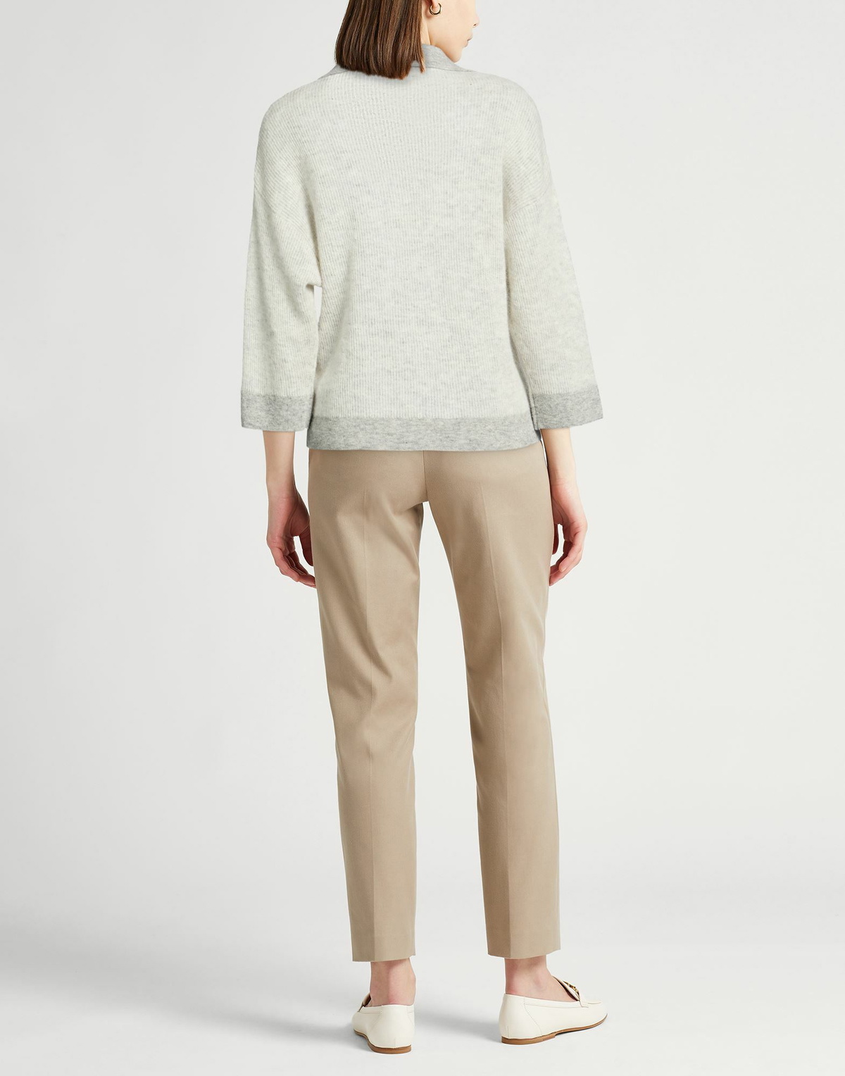 Peserico Womens Sweater Light in Grey