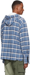 Greg Lauren Blue Boxy Shirt