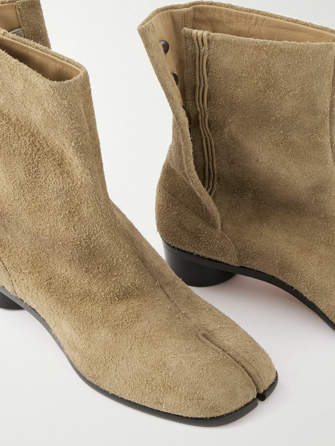 Maison Margiela - Tabi Suede Boots - Neutrals