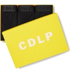 CDLP - Three-Pack Stretch-Lyocell Boxer Briefs - Black