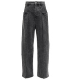 Isabel Marant - Vetea high-rise wide-leg jeans