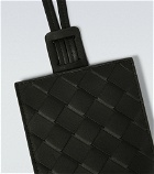 Bottega Veneta - Intreccio leather wallet on a strap