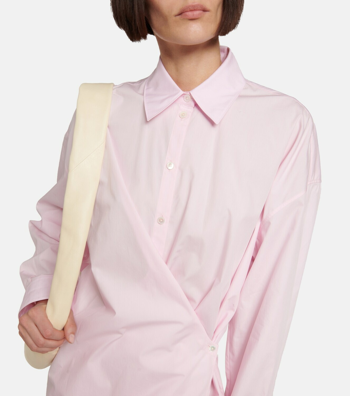 Lemaire - Twisted cotton shirt dress Lemaire