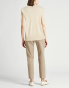 Róhe Womens Turtleneck in Off white