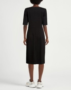 Manila Grace Womens Midi dress in Black