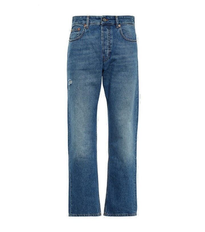 Photo: Valentino Mid-rise straight jeans