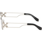 Off-White Silver Allen Sunglasses