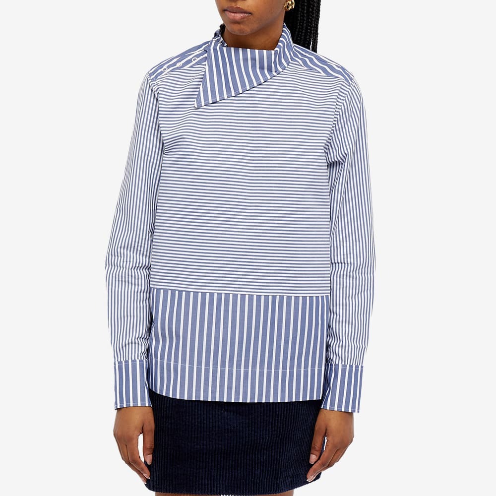 モナムール GANNI シャツ GANNI Future Heavy Jersey Moon Long Sleeve T-shirt — MILI