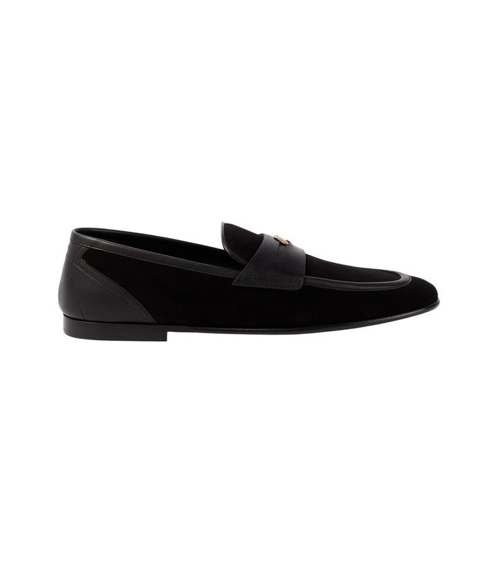 Photo: Dolce&Gabbana Ariosto suede loafers