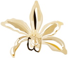 Y/Project Gold Orchid Hoop Earrings