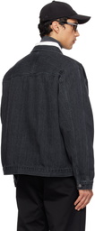 nanamica Gray Short Denim Jacket